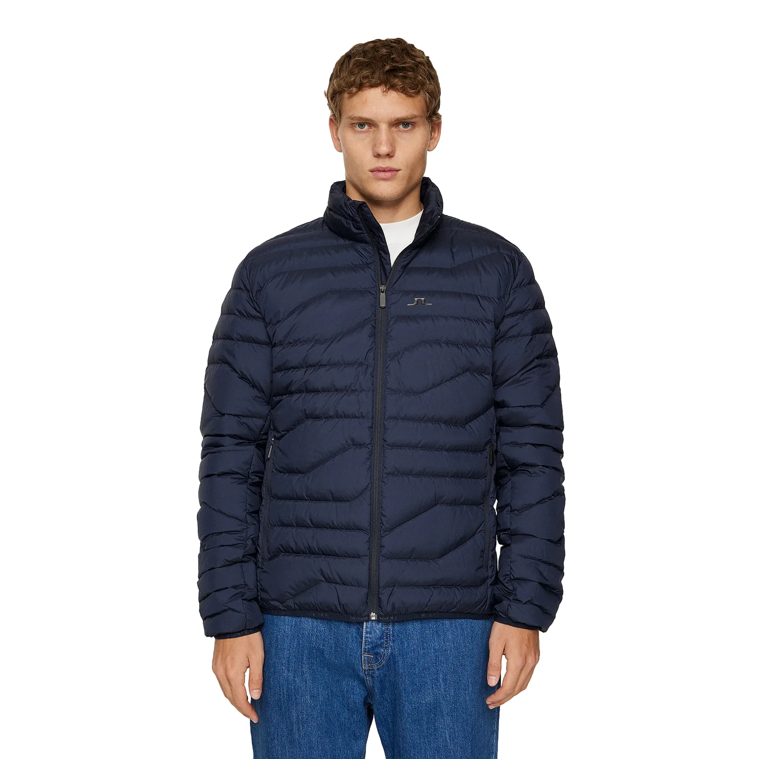 Jacke Cliff Light Down, navy s - J.lindeberg - FashionsVida