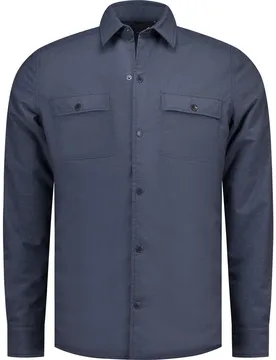 Camicia Overshirt 26gn577 Oxford Navy Melange L