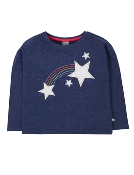 Kids 100% Organic Cotton Beau Nepp Circular Top - Frugi - FashionsVida