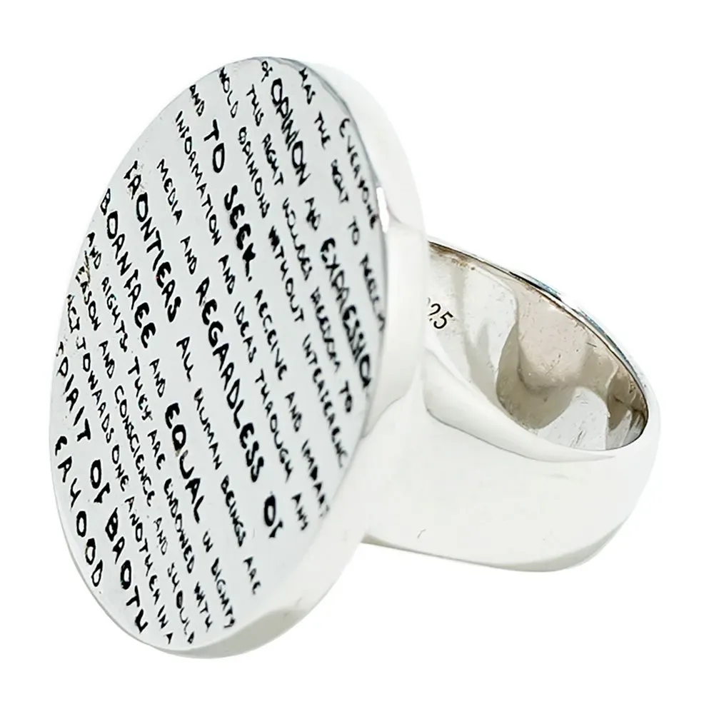 Anello Dmhra00-b1 Silver One Size - Demaria - FashionsVida
