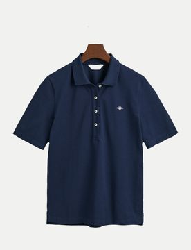 Gant Poloshirt aus Piqué Blau M