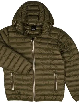 Spalding Veste Padded Khaki S Homme