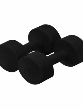Paar Hanteln Zement 4 Kg - Noir - unisex - Size: 4 kg - Sporti - FashionsVida