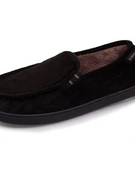 Chaussons mocassins Noir noir 43 - Isotoner - FashionsVida