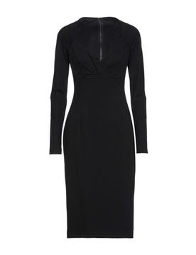Dolce&Gabbana Vestido midi Mujer Negro 36 Mujer