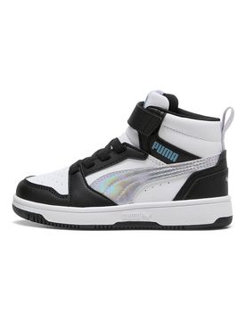 Sneakers alte bianche e nere Rebound V6 Mid Space Belle AC+PS 29