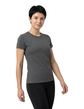 T-shirt à Manches Courtes Park Charcoal Heathr / White XL - Nike - FashionsVida
