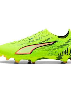 Chaussures De Football Ultra 6 Ultimate Fg Yellow Alert / Black / Silver / Glowing Red EU 41 - Puma - FashionsVida