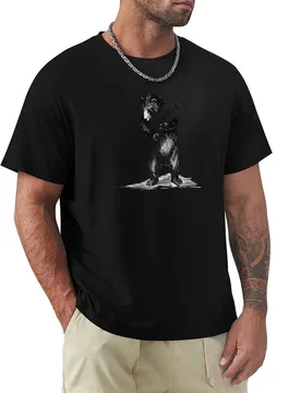 Golden State Hug: Vintage Bear, California T-Shirt Basic Solid Color Short Sleeve Cotton Top - Aliexpress - FashionsVida