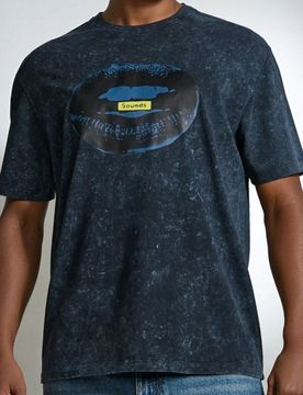 Maglietta comfort fit - nero