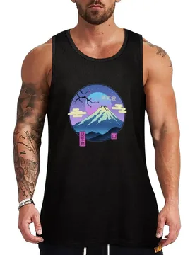 Vapor Landscape Tank Top Funny Graphic Tank Top Humor Print Sleeveless - Aliexpress - FashionsVida