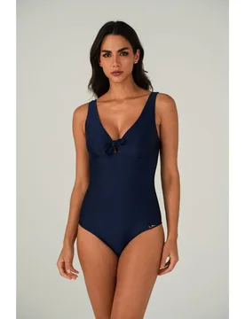 Bañador de mujer brasileño liso con relleno - Lua Morena - FashionsVida