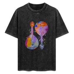 Mandolins T-Shirt Large Size Short Sleeve T-Shirt