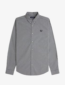 Micro Gingham Shirt male