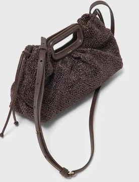 Bolso de mano de mujer rizado - Maje - FashionsVida