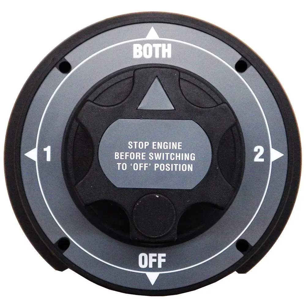 Battery Diverter Switch 300a Grey / Black 160 x 75 mm unisex - Marine Town - FashionsVida