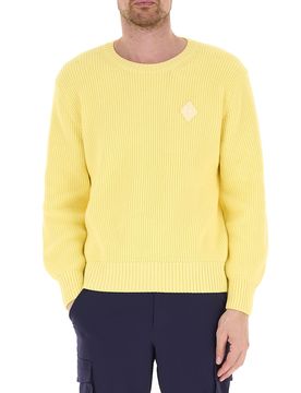 Maglione girocollo GIALLO 4