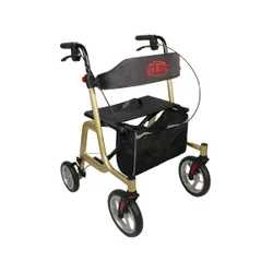 Aluminium Rollator gold AT51044 gold