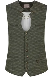 Trachtenweste Eraldo (grün, Gr. 48) von Classics für Herren, Oberteile, 100% Polyester