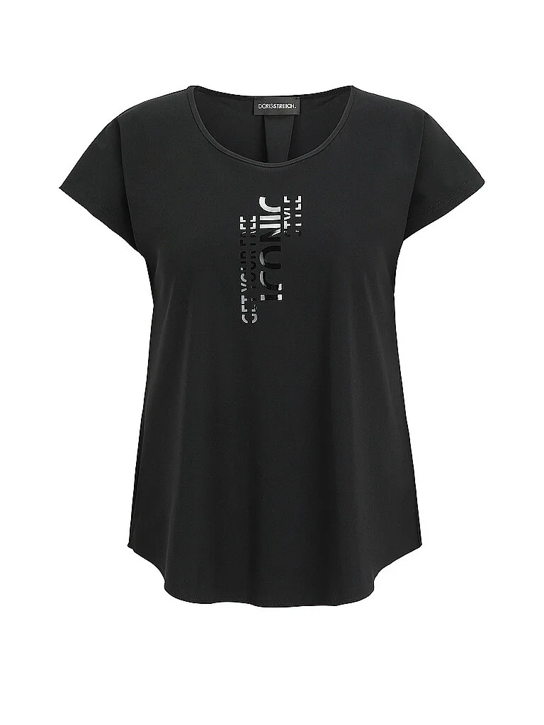 T-Shirt schwarz 46 damen - Doris Streich - FashionsVida