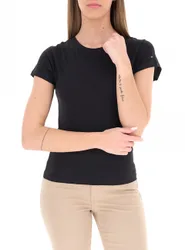 T-shirt girocollo NERO M