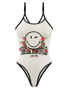 Maillot De Bain Smiley World Vintage