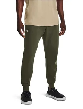 Joggers Rival Fleece Marine OD Green 390 / White 100 XL - Under armour - FashionsVida