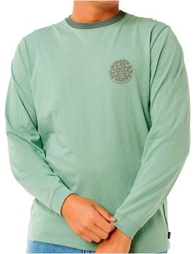 Wetsuit icon camiseta manga larga hombre Verde (S)