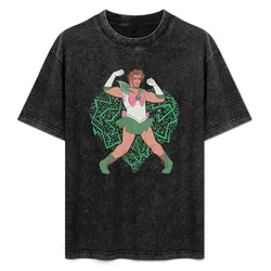 Sailor Fab of Courage T-Shirt Fashion Print Casual Short Sleeve
