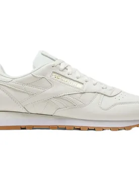 Classic Leather Running Shoes Chalk / Black / Ftwrwhite UK 7.5 Men - Reebok Classics - FashionsVida