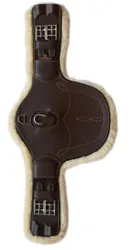 Lammfell-Stollengurt kurz braun 60 cm