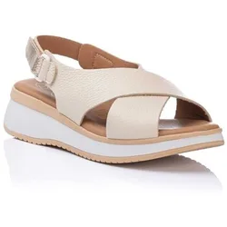Keilabsatzsandalen Riemchensandale Aus Leder 36;37;39;40;41