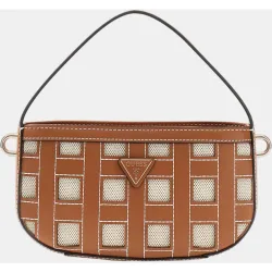 Bolso mini de mano con cierre cremallera
