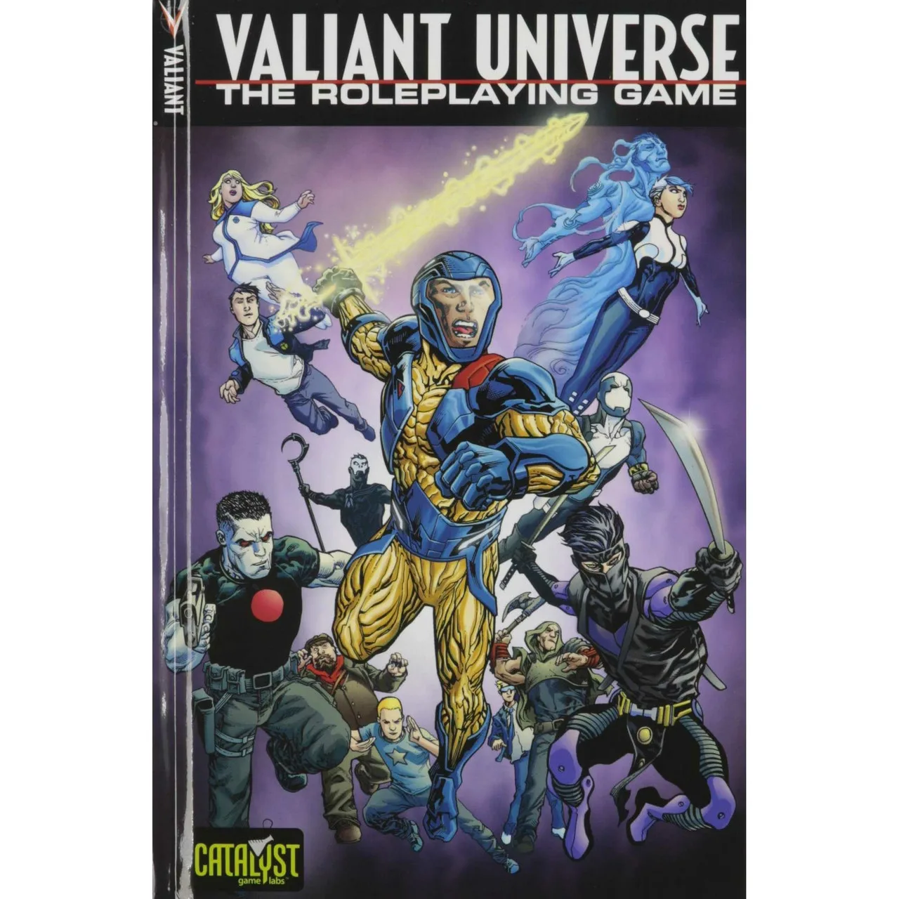 DAMAGED* Valiant Universe: The Roleplaying Game Core Book - Catalyst Game Labs - FashionsVida