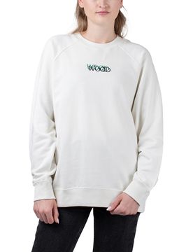 Hope Logo Sweatshirt Off White S Damen