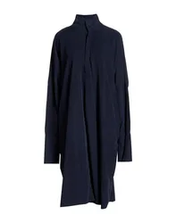 Midi-Kleid Damen Marineblau 3 Damen