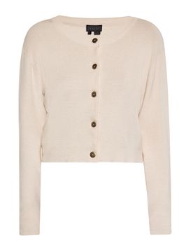 NAEMI Cárdigan beige claro / oro