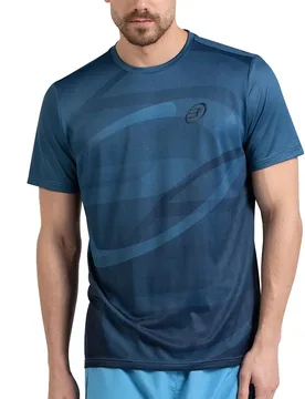 Cayon Short Sleeve T-shirt Atomic Blue S - Bullpadel - FashionsVida