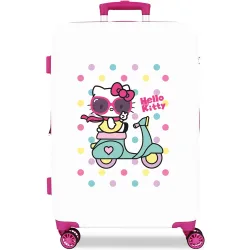 Maleta Mediana Girl Gang Hello Kitty rígida 68cm