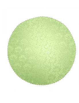 Jacquard-Tischdecke "Jasmin" gruen
