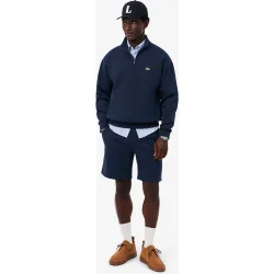 Bermudas de hombre de felpa en negro