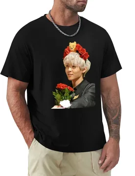 Kim Woosung cute face Sammy The Rose band kpop T-Shirt Summer Festival T-Shirt - Aliexpress - FashionsVida