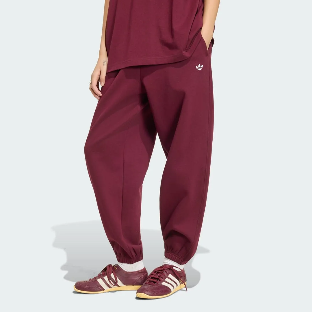 JOGGERS ESSENTIALS LOOSE FLEECE XS Maroon - Adidas - FashionsVida
