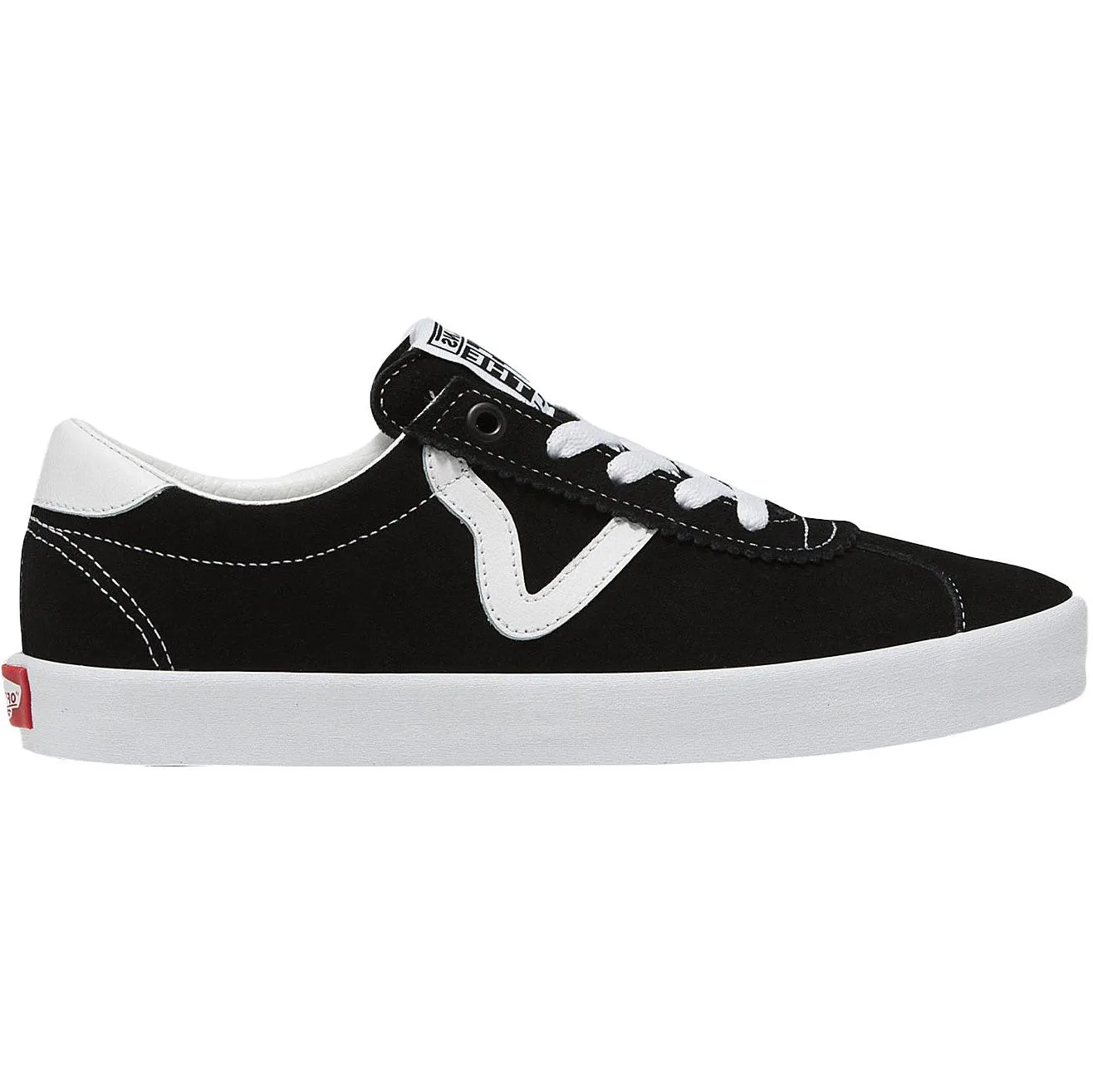 Sport Low Black / White 36 Unisex - Vans - FashionsVida