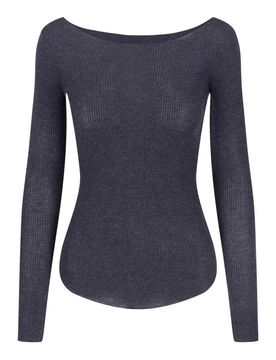 Maglia In Misto Cashmere E Seta