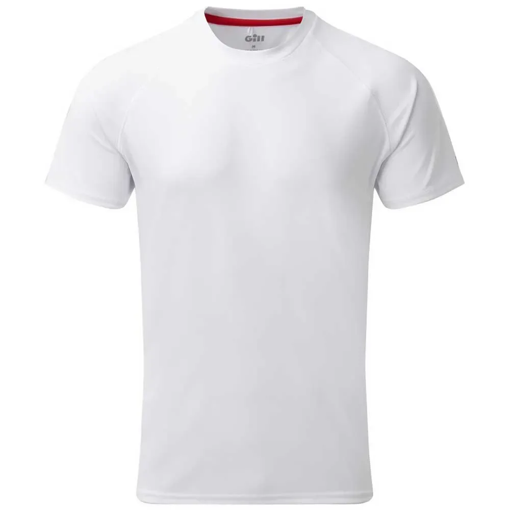 Tec Uv Short Sleeve T-shirt White L Men - Gill - FashionsVida