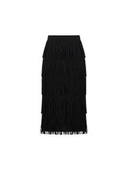 Midi falda negro XXL