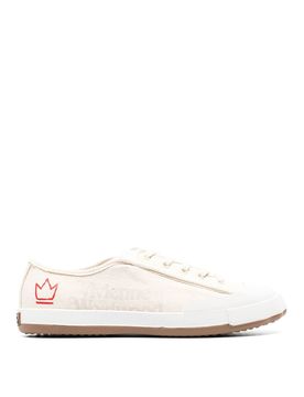 Sneakers con stampa del logo