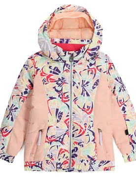 Veste En Duvet Bitsy Zadie Synthetic Butter Multi 5 Années Fille - Spyder - FashionsVida