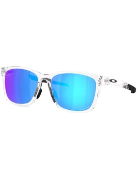 Sonnenbrille Paracord Polished Clear Prizm Sapphire Weiß - Oakley - FashionsVida